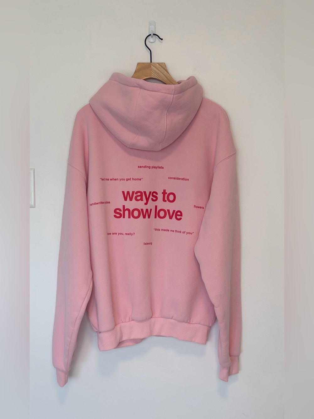 Comfrt hoodie “Love hoodie “ , sz : medium - Picture 5 of 10